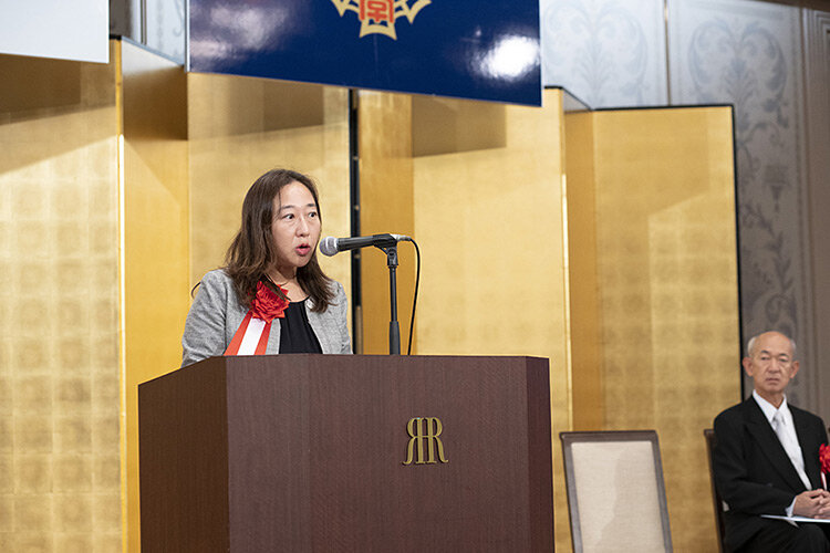 記念式典来賓祝辞 文部科学省・井上私学助成課長