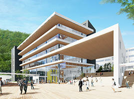新校舎（新3号館）の建設(2021年4月運用開始予定)